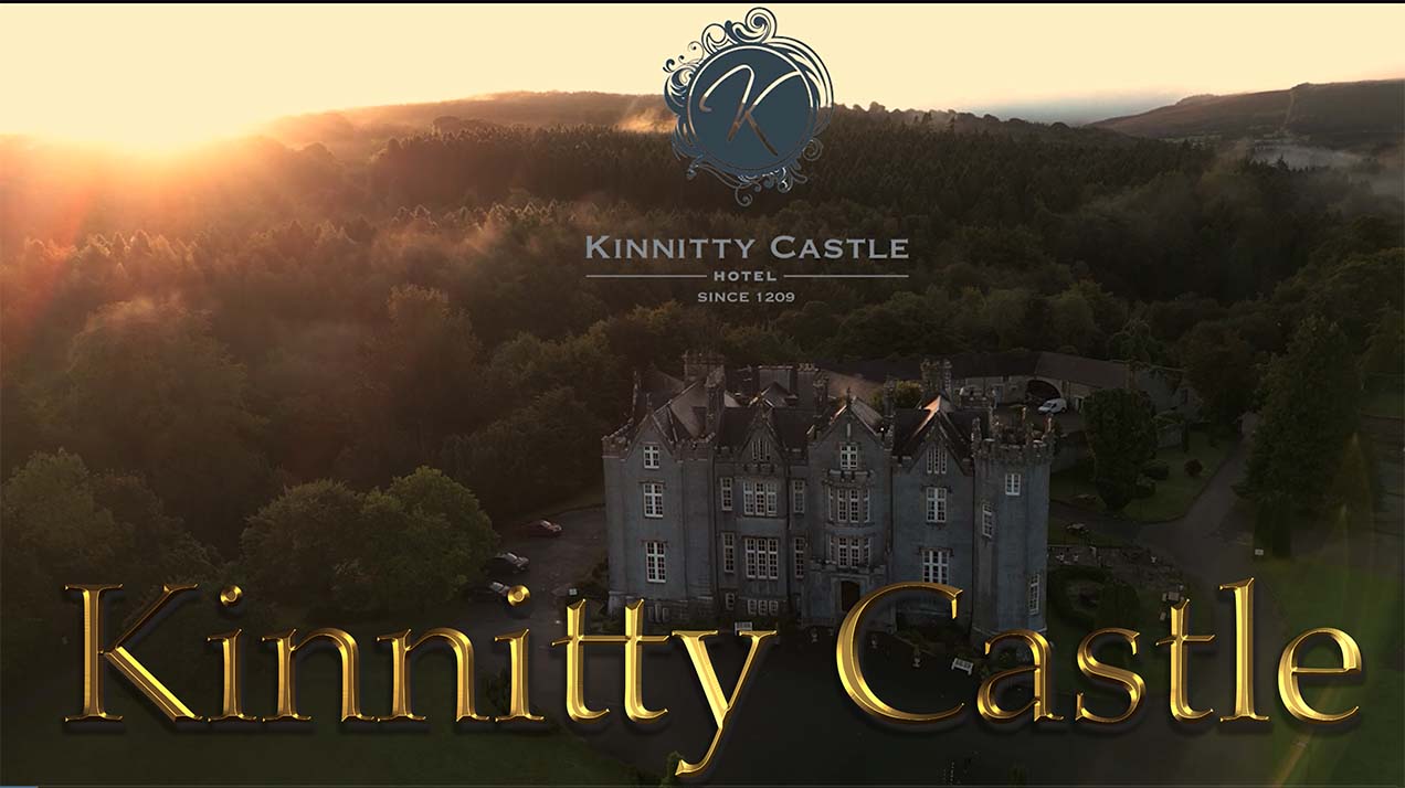 Kinnitty Castle Hotel, Ireland, authentic Irish Castle video. Video www.irishimages.org